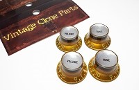 VCP Reflector Knob Gold